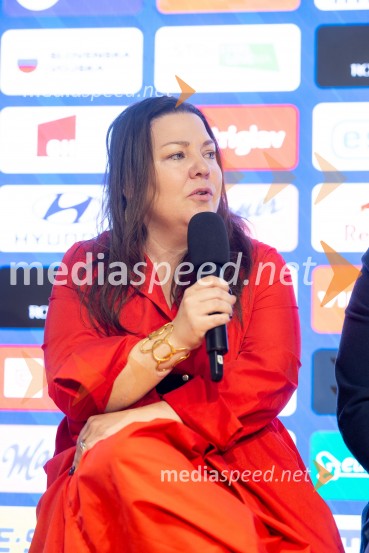Novinarska konferenca pred letošnjim spektaklom v Planici