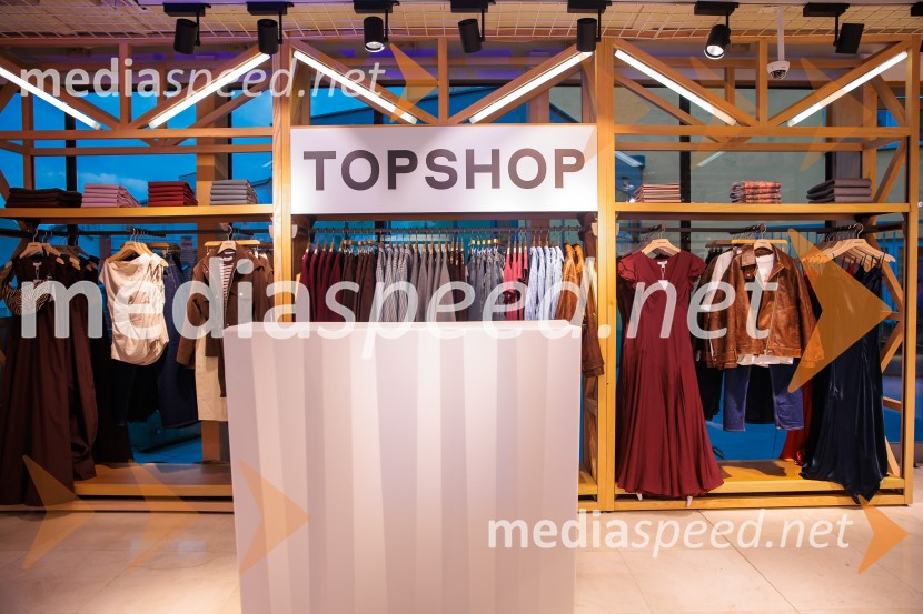 Topshop, otvoritev trgovine