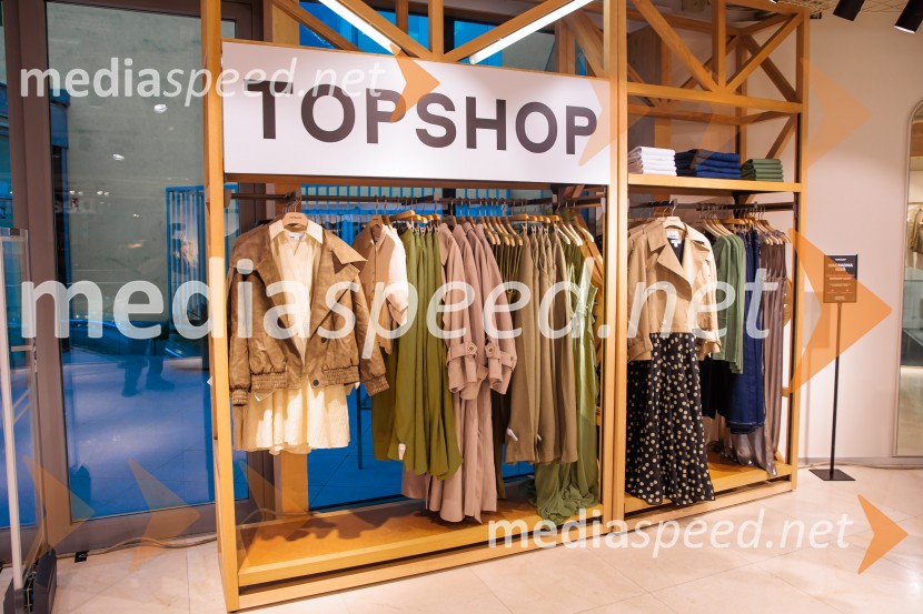 Topshop, otvoritev trgovine