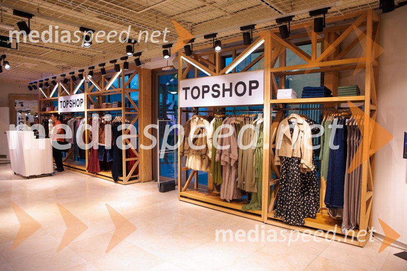 Topshop, otvoritev trgovine
