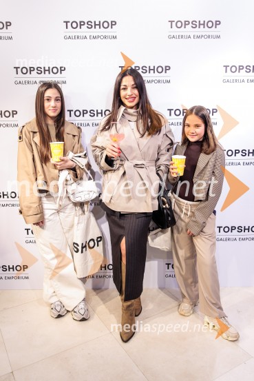 Topshop, otvoritev trgovine