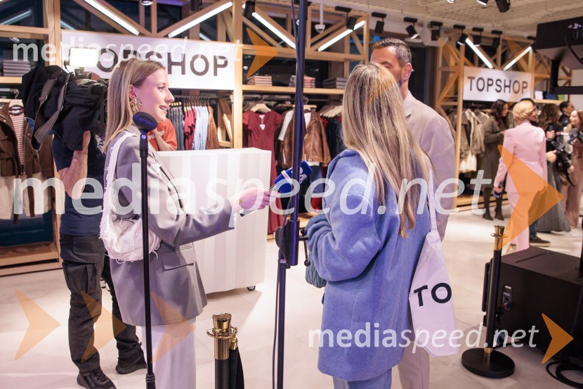 Topshop, otvoritev trgovine