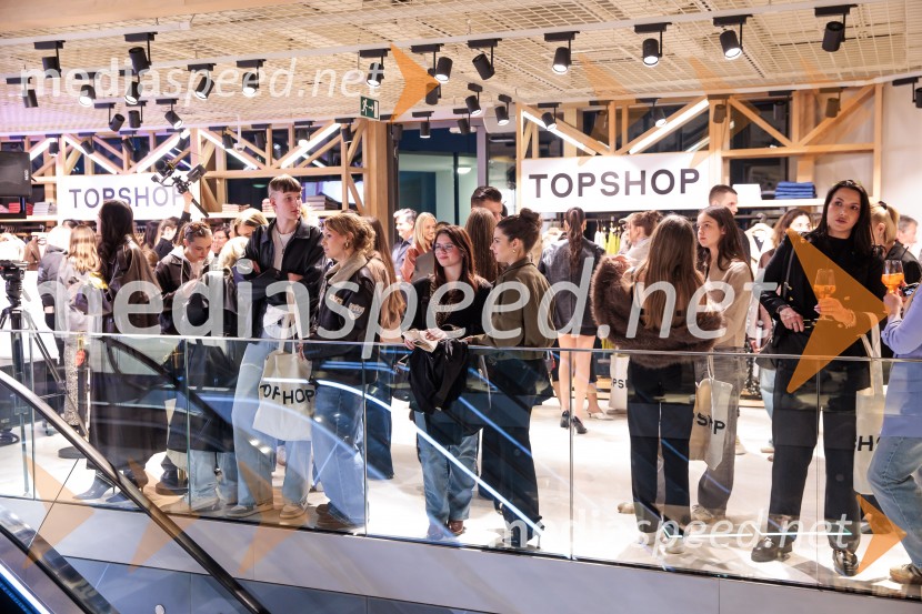 Topshop, otvoritev trgovine