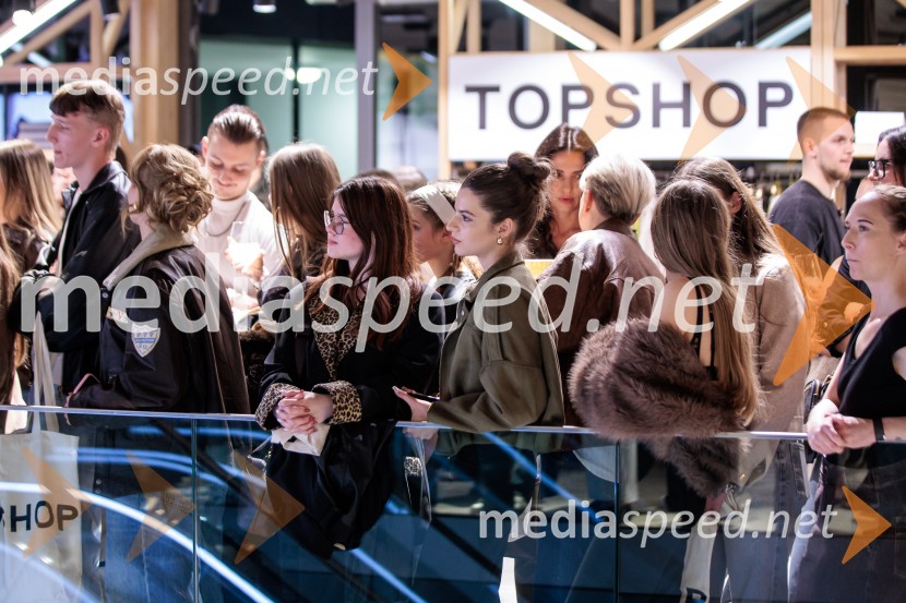 Topshop, otvoritev trgovine