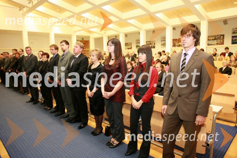 Univerza v Mariboru: Promocija doktorjev znanosti, oktober 2009