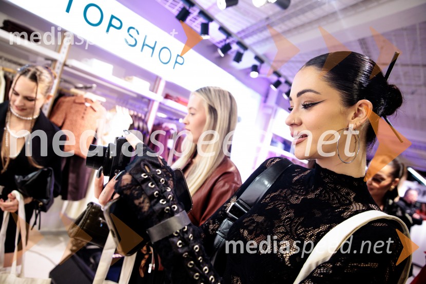 Topshop, otvoritev trgovine
