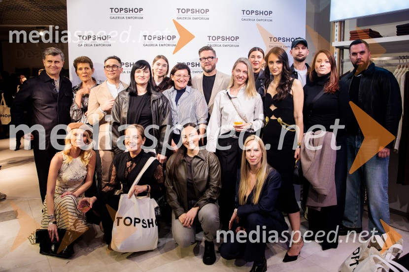 Topshop, otvoritev trgovine