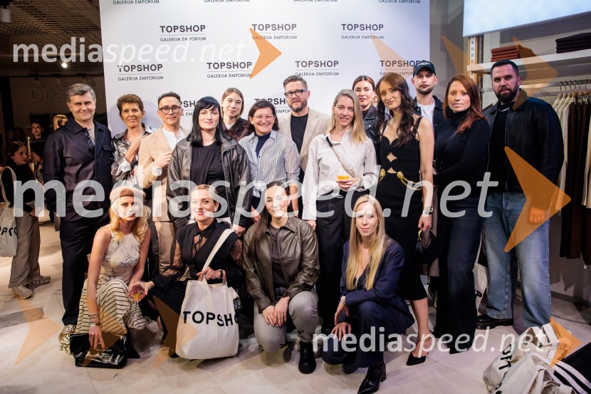 Topshop, otvoritev trgovine