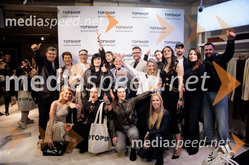 Topshop, otvoritev trgovine