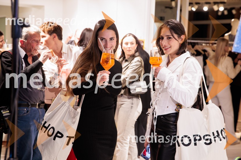 Topshop, otvoritev trgovine