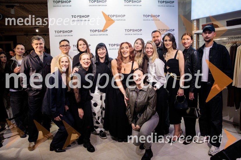 Topshop, otvoritev trgovine