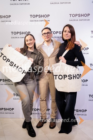 Topshop, otvoritev trgovine