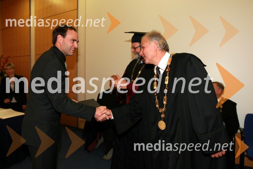 Dr. Matjaž Fras, Fakulteta za elektrotehniko, računalništvo in informatiko Univerze v Mariboru in ...Univerza v Mariboru: Promocija doktorjev znanosti, oktober 2009