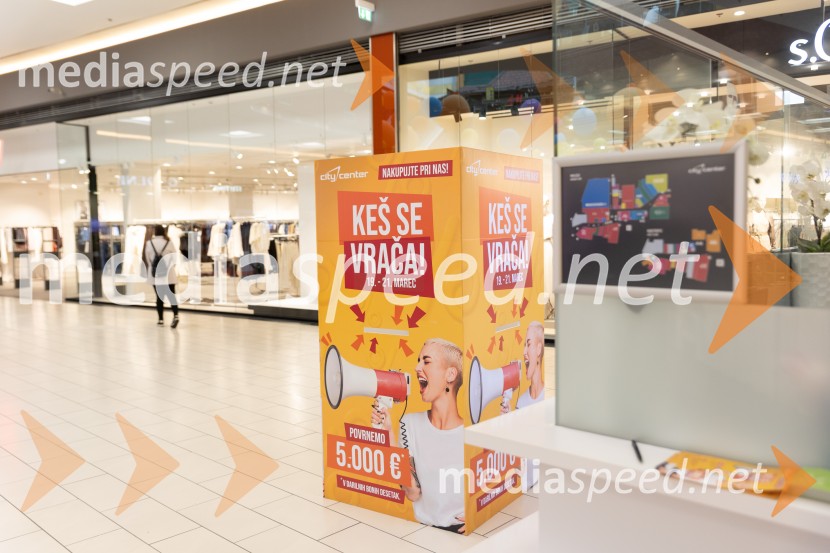 Keš se vrača v Citycenter Celje