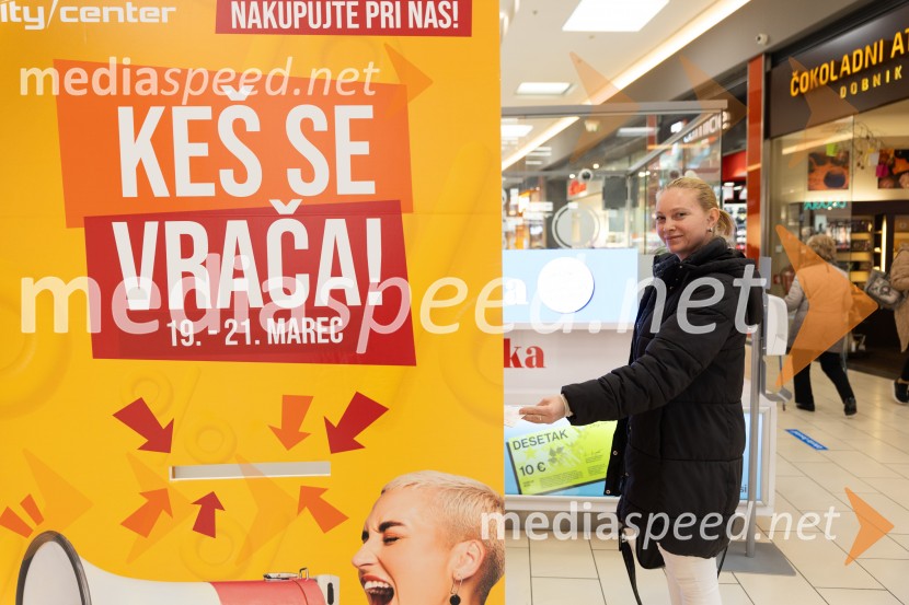Keš se vrača v Citycenter Celje