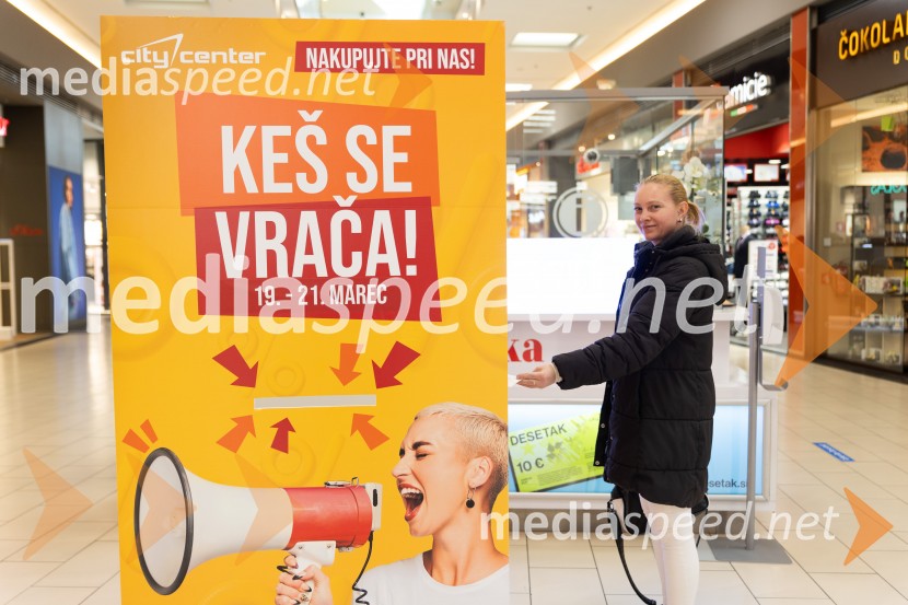 Keš se vrača v Citycenter Celje