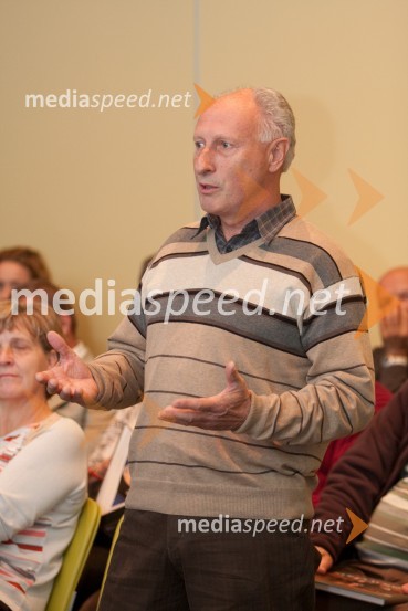 Janez Brodnik, nekdanji gimnastičarMiro Cerar in njegov čas, predstavitev biografije Mira Cerarja