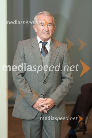 Tinček Šrot, nekdanji gimnastičarMiro Cerar in njegov čas, predstavitev biografije Mira Cerarja