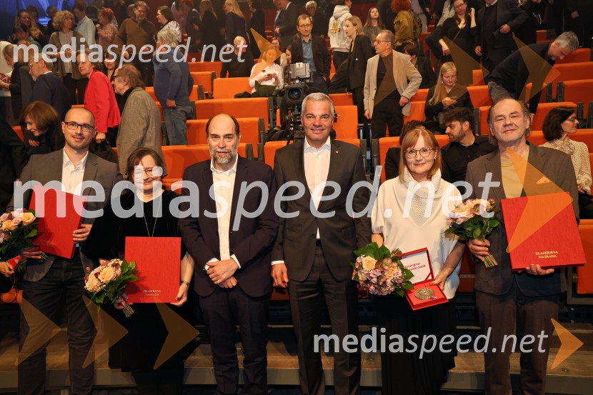 Glazerjeve nagrade 2026: Maja Godina Golija prejela priznanje za življenjsko delo