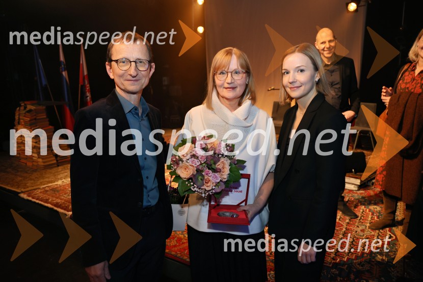 Glazerjeve nagrade 2026: Maja Godina Golija prejela priznanje za življenjsko delo