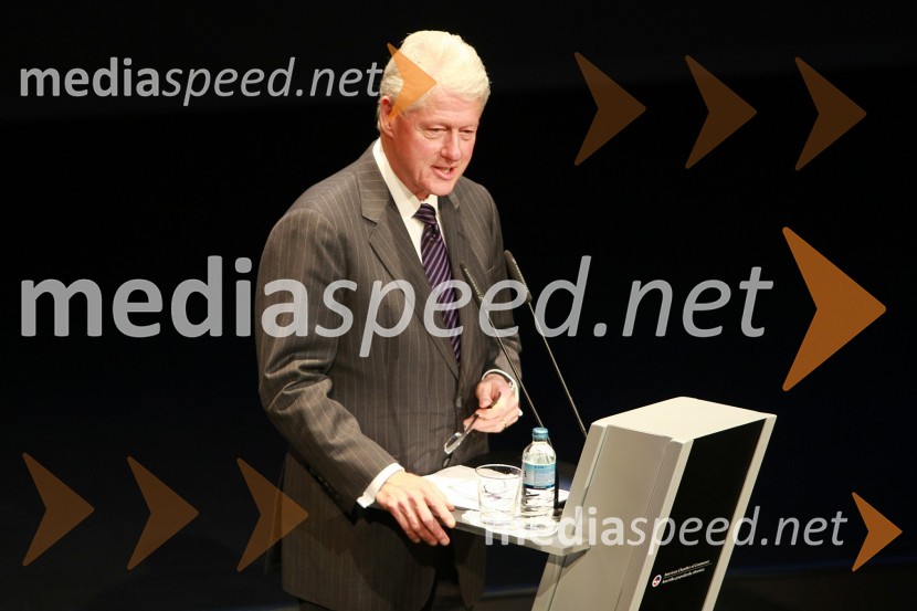 Bill Clinton, 42. predsednik Združenih držav AmerikeBill Clinton, 42. predsednik ZDA na obisku v Sloveniji, na povabilo Diners Club Slovenija