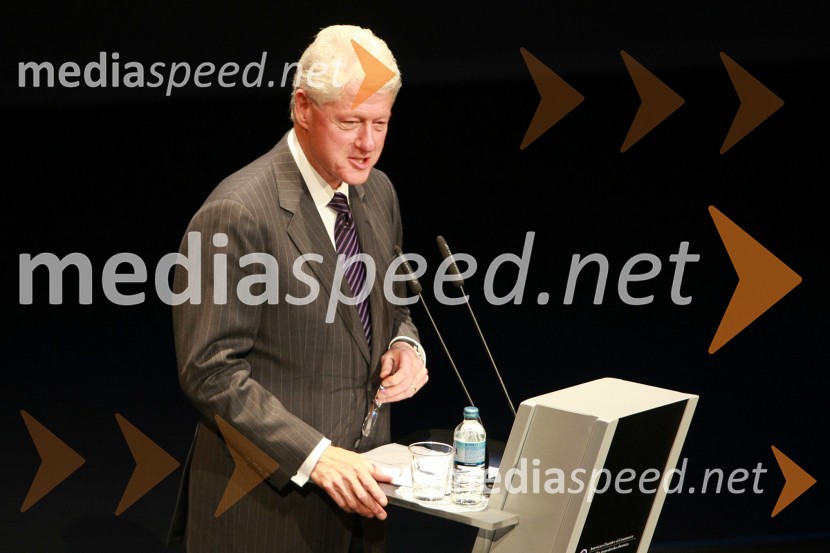 Bill Clinton, 42. predsednik Združenih držav AmerikeBill Clinton, 42. predsednik ZDA na obisku v Sloveniji, na povabilo Diners Club Slovenija
