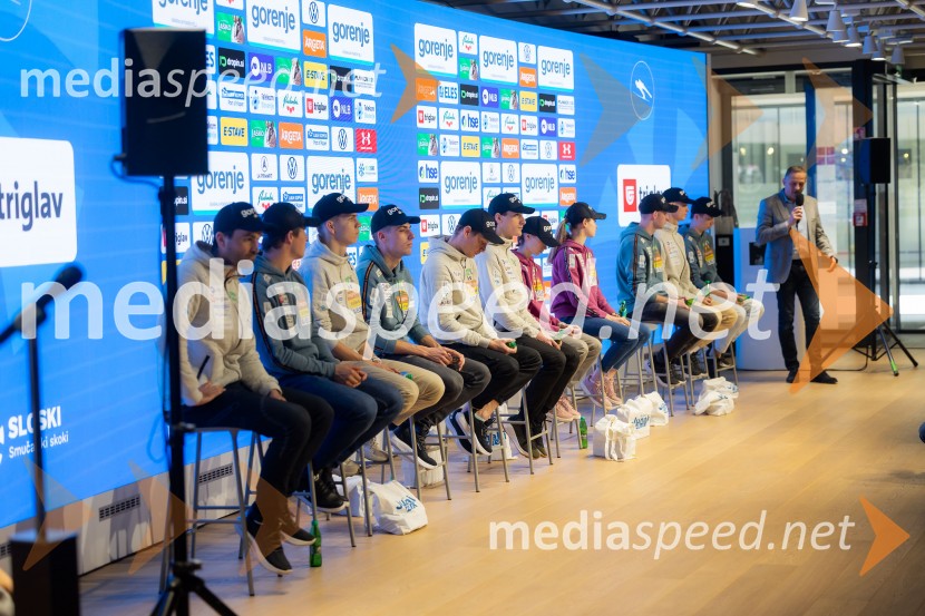 Novinarska konferenca pred Planico