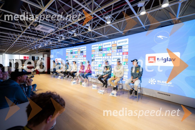 Novinarska konferenca pred Planico