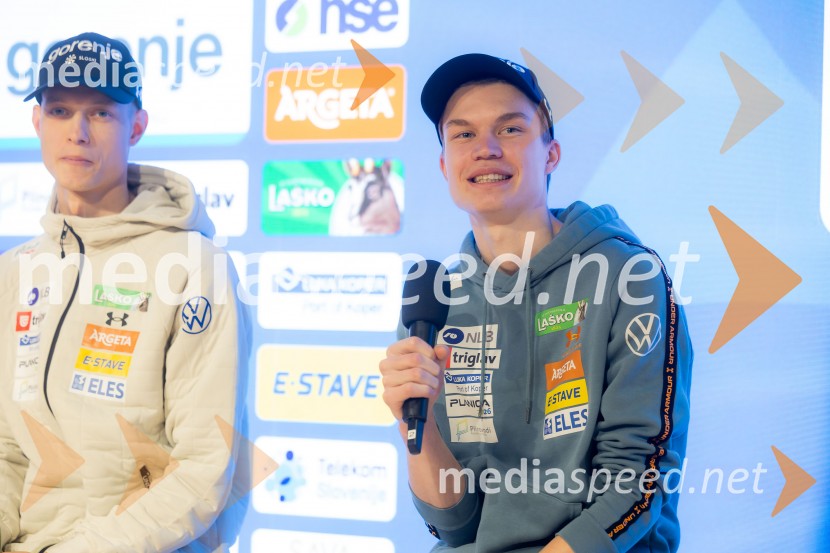 Novinarska konferenca pred Planico