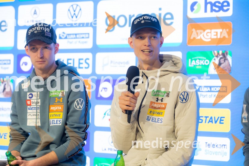 Novinarska konferenca pred Planico