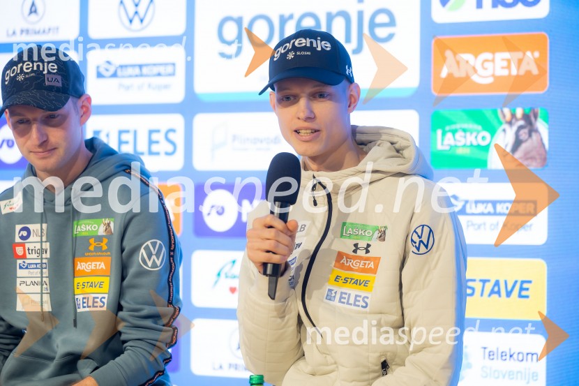 Novinarska konferenca pred Planico