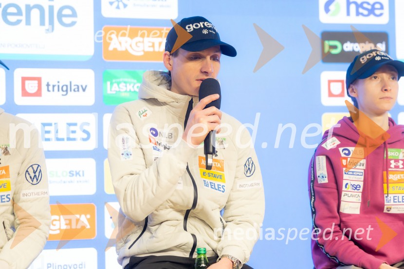 Novinarska konferenca pred Planico