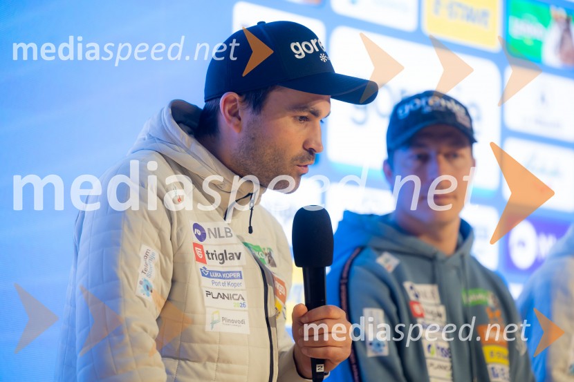 Novinarska konferenca pred Planico