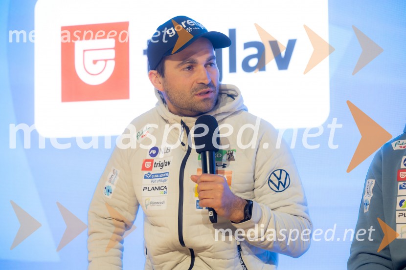 Novinarska konferenca pred Planico