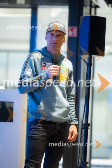 Novinarska konferenca pred Planico