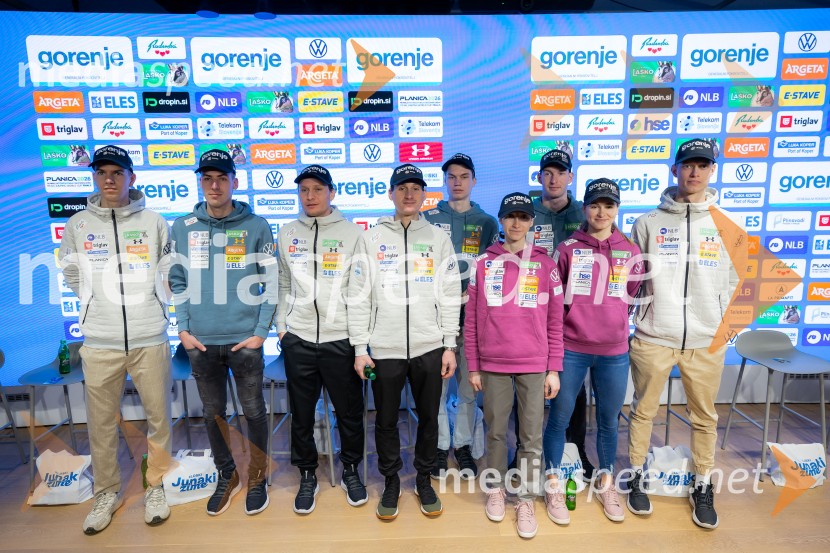 Novinarska konferenca pred Planico