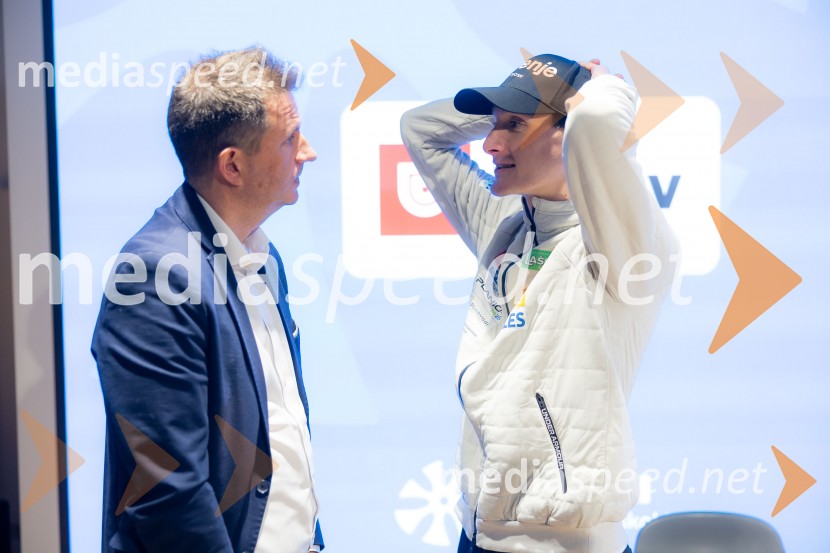 Novinarska konferenca pred Planico