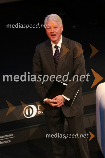 Bill Clinton, 42. predsednik Združenih držav AmerikeBill Clinton, 42. predsednik ZDA na obisku v Sloveniji, na povabilo Diners Club Slovenija