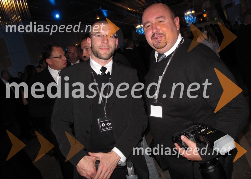 Andrej Korenč in Nenad Vučić, fotografaBill Clinton, 42. predsednik ZDA na obisku v Sloveniji, na povabilo Diners Club Slovenija