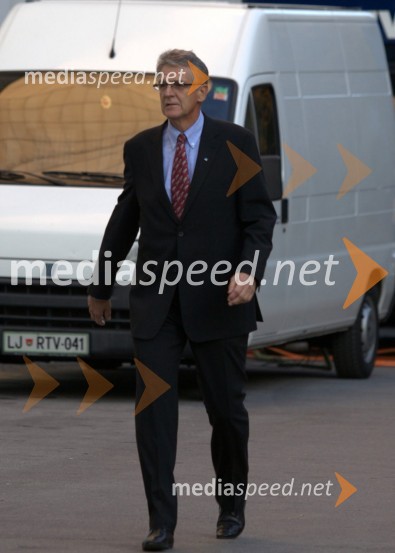 Marko Voljč, nekdanji predsednik uprave NLBBill Clinton, 42. predsednik ZDA na obisku v Sloveniji, na povabilo Diners Club Slovenija