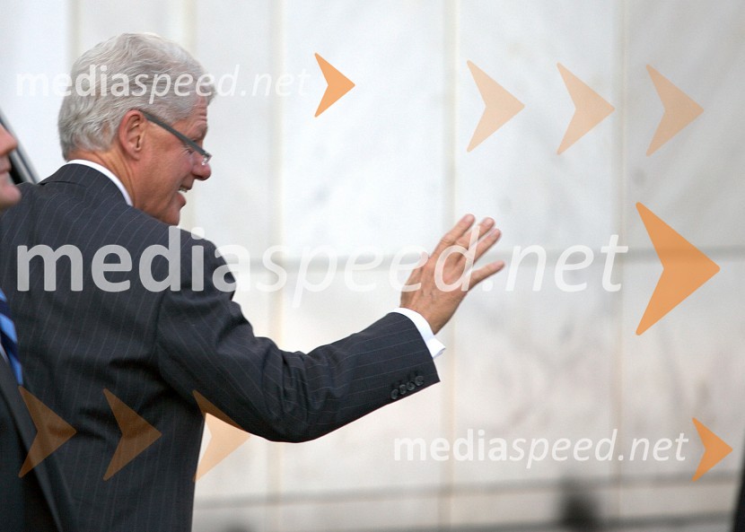 Bill Clinton, 42. predsednik Združenih držav AmerikeBill Clinton, 42. predsednik ZDA na obisku v Sloveniji, na povabilo Diners Club Slovenija
