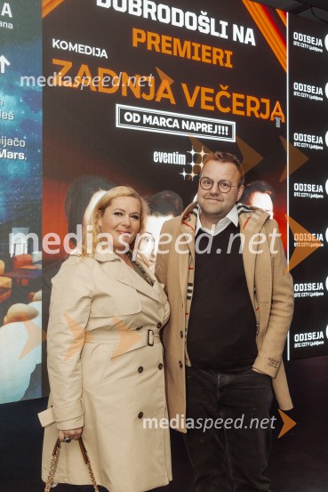  Andreja Sonc, pevka;  ... Zadnja večerja, premiera