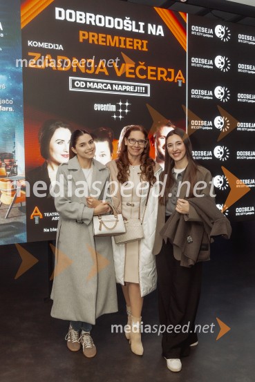  Maruša Mlakar;  ... ;  ... Zadnja večerja, premiera