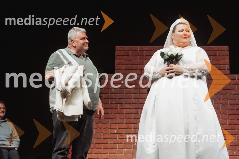  Saša Klančnik, igralec;  Urška Vučak Markež, igralkaZadnja večerja, premiera