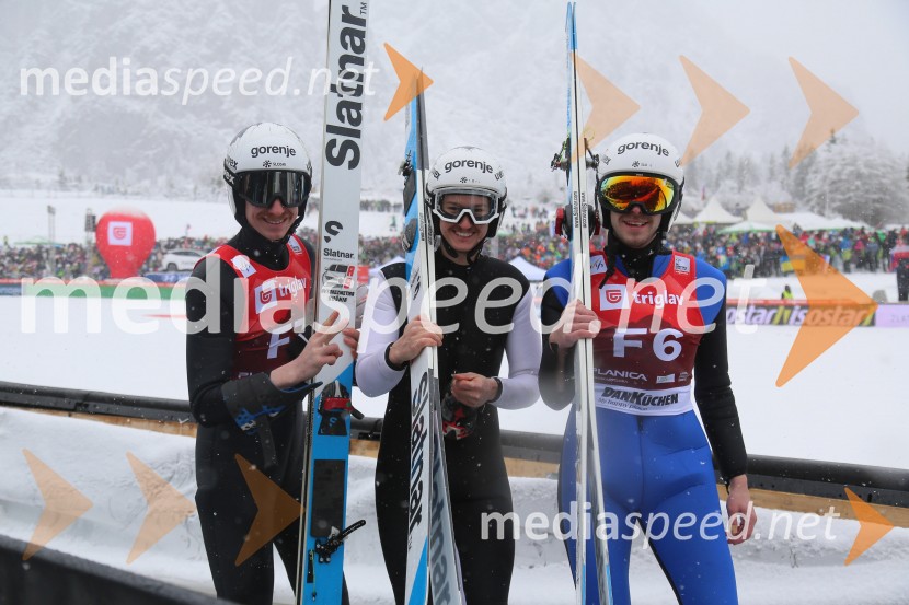 Navijaško prizorišče v Planici ogreli Otroci Triglava