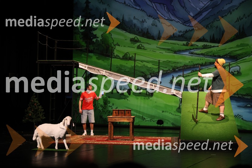 Kekec proti kekcu, premiera SNG Nova Gorica