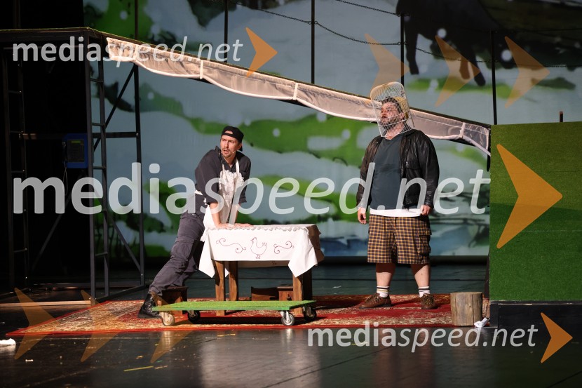 Kekec proti kekcu, premiera SNG Nova Gorica