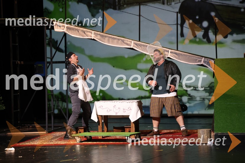 Kekec proti kekcu, premiera SNG Nova Gorica