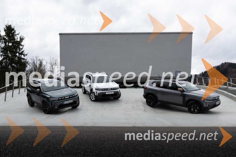 Dacia dan v znamenju terenskih izzivov in testnih voženj