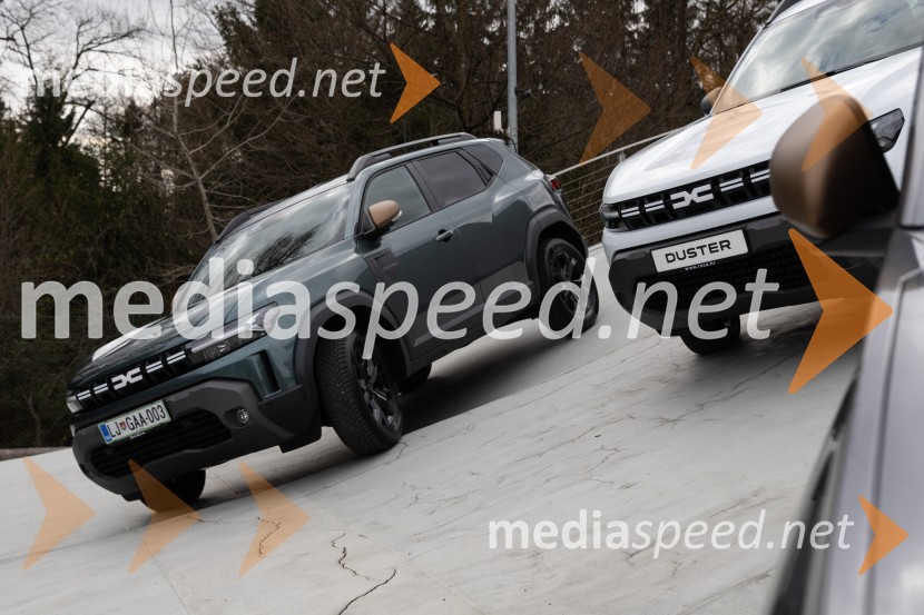 Dacia dan v znamenju terenskih izzivov in testnih voženj